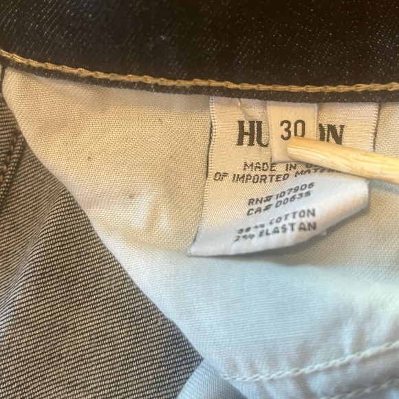 LAST CALL Hudson Muse Crop Skinny Jeans Hemmed to 26” Inseam. Women’s 30 - Picture 9 of 16